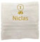 Personalisiertes Handtuch mit Namen Schön gestickter Sport Name Handbadetuch 100% Baumwollhandtuch Sportliche Motive Personalized Custom Towel with Name (100 x 50 cm, Gewinner)