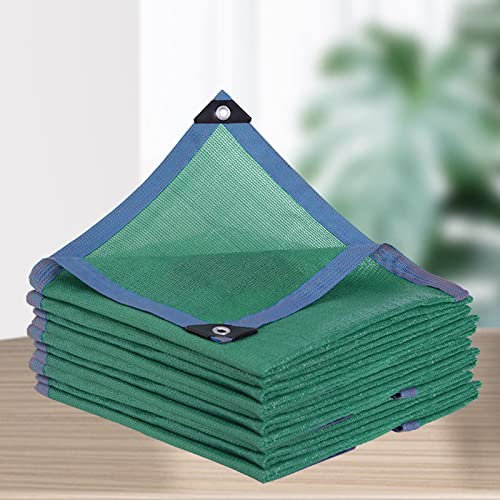 Strapazierfähiges Schattiernetz 8×15m, 88% UV-Resistent Sichtschutz, Atmungsaktives Schattentuch mit Ösen, für Garten Pflanze