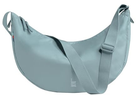 GOT BAG Crossbody Moon Bag | Halbmond Handtasche Wasserabweisend | Stylische Umhängetasche mit verstellbarem Gurt (marlin, large)