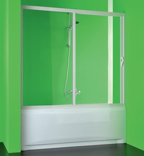 Sopravasca Lineare 170x150 cm 1 Anta Scorrevole in PVC H150 cm Bianco