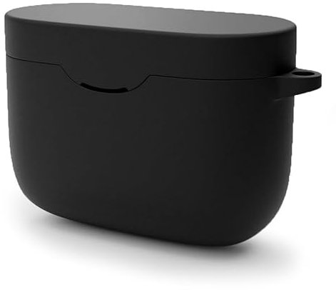 Attach Copertura in Silicone Custodia Protettiva per Sony WF-1000XM3 Auricolari Cuffie in Nero