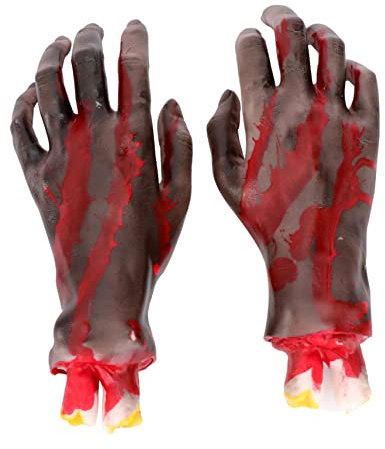 FOYTOKI Halloween Horror Props Dead Hand Props Spooky Prank Hand for Party Decoration