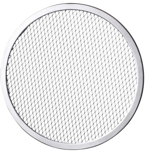 Bandeja para Pizza con Agujeros Bandeja para Pizza De 8 Pulgadas Bandeja para Pizza para Horno Bandeja para Pizza Redonda con Agujeros Bandeja para Pizza Antiadherente Lisa De Calidad Alimentaria