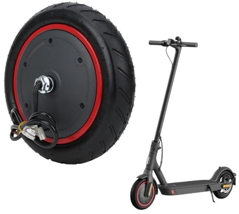 MechKit Motor de Rueda Motriz para Xiaomi M365 Pro/M365 Pro2, 36V 350W de Goma Metal 55 km/h para Scooter Eléctrico