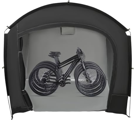 Fahrradzelt für 3-4 Fahrräder, Fahrradgarage 220x150x185 cm, Gerätezelt für Fahrräder, Motorräder, Gartenwerkzeuge