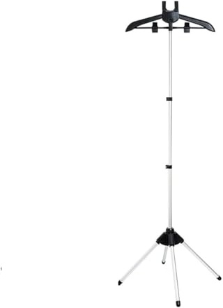 Support à Vapeur pour Vêtements, Trépied Télescopique Portable, Porte-Vêtements avec Cintre pour Repassage, Étendoir à Linge Télescopique
