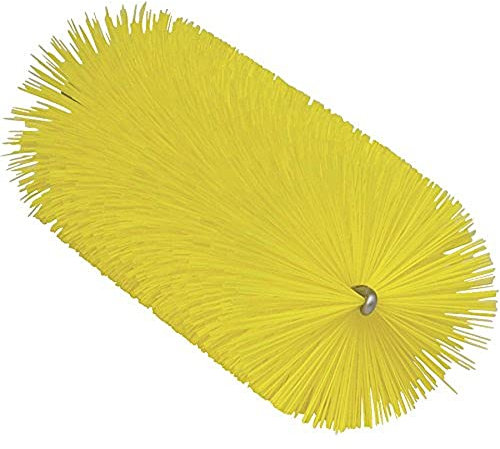 Vikan Pink Reinigungsbürste Edelstahl 75,4 cm Griff mit Gewindespitze, 5356, gelb, 1