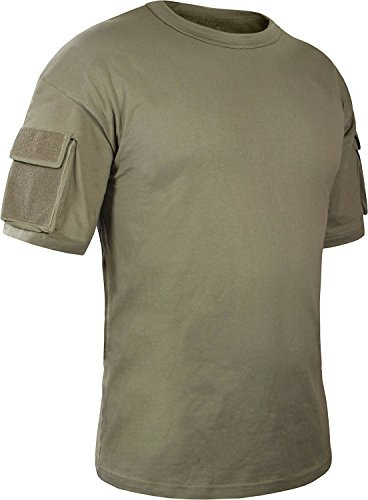 Mil-Tec Miltec Tactique T-Shirt Olive 907,3XL,Multicolore