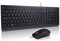 Lenovo 4X30L79921 Essential Wired Keyboard and Mouse Set, Black