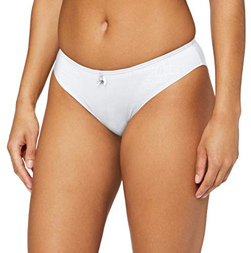 Sassa Damen Slip Bikinislip, Weiß (Ivory 314), 40
