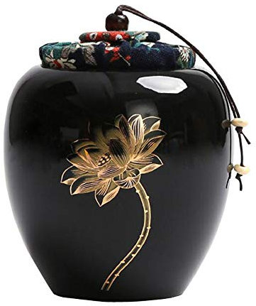 Jingyun Céramique Japonaise Boîte De Thé Traditionnelle Caddy À Thé Maison Ornement D03