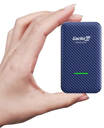Carlinkit 4.0 Wireless Adapter, Wireless CarPlay & Android Auto Adapter Nur für Fahrzeuge mit werkseitig verkabeltem Apple CarPlay, direkt einsteckbarem USB-Dongle, Realize Wired to Wireless