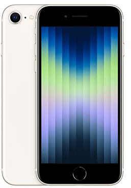 Apple iPhone SE 3rd Gen, 256GB, Starlight (Renewed)
