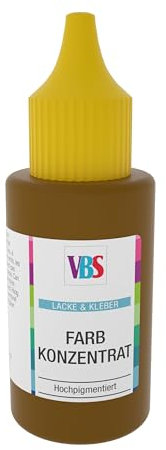 VBS Farbkonzentrat 25ml Pigmentfarbe Konzentrat Gießmasse Sonnengelb