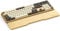 Attack Shark 104 Keys Natural Bamboo Wrist Rest,Ergonomic Hand Rest Support for Improved Typing & Gaming Comfort,Eco-Friendly,Moisture-Resistant,Wooden Feel,Non-Slip,for Full Size Mechanical Keyboard
