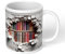 Print Maniacs 3D Bookshelf Ceramic Coffee Mug - Creative Design Library Shelf Cup - Gifts for Readers and Book Lovers