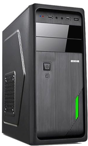 EXEOM Ordenador de Sobremesa, Intel Core i3-12100, 16GB RAM, 500GB SSD, Windows 11