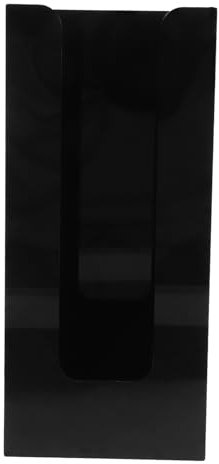 Cabilock Portavasos Almacenamiento De Vasos De Papel Dispensador De Vasos De Pared Colgador De Pared De Taza Organizador De Vasos De Papel Organizador De Tazas De Café Black Acrílico