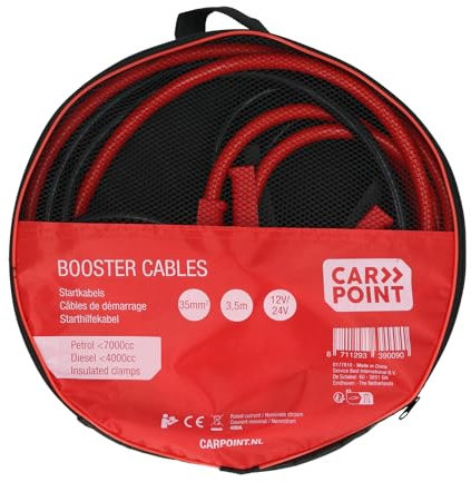 CARPOINT 0177810 Zangenkabel Batterieladegerät