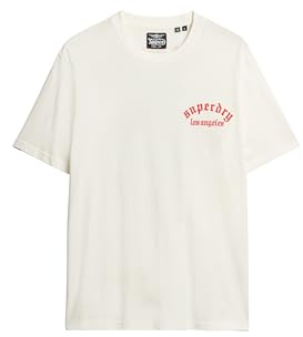 Superdry Herren Lässiges Japan T-Shirt mit Streifen