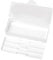 Manicure Pedicure Tools Storage Box Clear Double Layer Personals Storage Box For Nails Pens Nails Brush Nails Art Tools