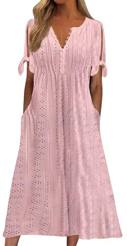 Prime of Day 2025, robe classe, robe rose poudré, summer dresses for women, tenue de ceremonie ado, robes femme, robes femmes d été longues, jupe femme, summer dresses for women, boheme chic, dress