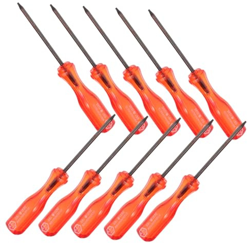 HOMOCONO 10pcs Precision Screwdriver Tools for Gaming Machines and Laptops Maintaining Kit