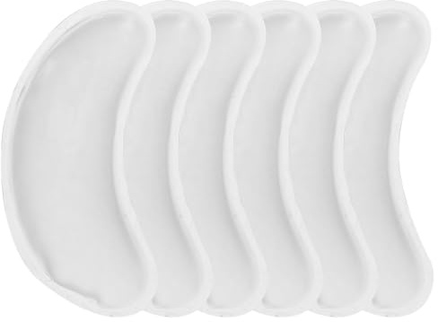 Wiederverwendbare Gel Augenpads für Kühlung und Wärme | Pvc Gel, Linderung für Unteraugenpartie, Geeignet für Arbeit und Reise, 6 Stück