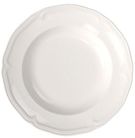 Villeroy & Boch Manoir Plato hondo, 23 cm, Porcelana Premium, Blanco