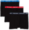 Björn Borg Herren Shorts NOOS Contrast Solids 3p Boxershorts, Schwarz-9999-1028-90012, M (3er Pack)