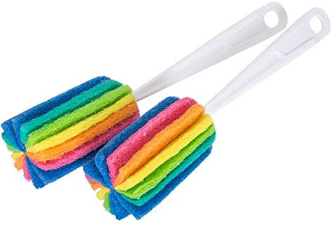 Flaschenbürsten Set Bottle Brush Spülbürste Reinigungsbürste Küche Reinigung Tools für Flaschen Krüge Teekanne Kaffeekanne (2 Stück)