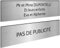 DECOHO - Plaque Boite aux Lettres Personnalisable - Lot de 2 plaques adhésives PMMA Argent-Noir - 100 x 25 mm - Gravure Laser, Stop pub i - Argent