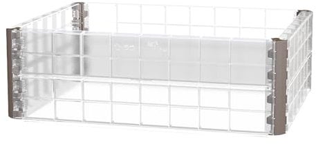 Garantia Ergo Quadro L Wachstumsmodul passend Ergo Hochbeet-Systeme - Blumentopf, Hochbeete für Garten, Pflanzkübel Groß Außen, Blumenkasten, Blumentopf Hoch, Frühbeet