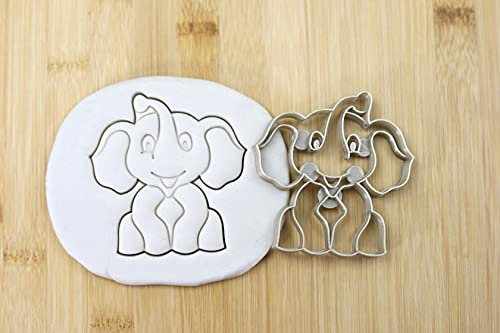 Cookie Cutter Fondant Keksstempel/Ausstechform Keksausstecher Plätzchen Elefant ca. 8cm