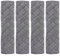 Gurtpolster auto Sicherheitsgurt Schulterpolster,4 Pcs Seat belt pad Samtoberfläche,Abdeckung Schultergurt Pad für Auto,für Erwachsene, Kinder (4 Pcs Grey)