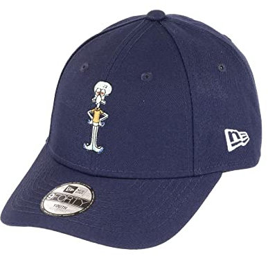 New Era SpongeBob SquarePants Squidward Navy 9Forty Adjustable Kids Cap - Youth