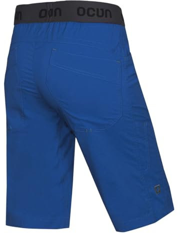 Ocun M Mania Eco Shorts Blau - Leichte schnelltrocknende Herren Klettershorts, Größe S - Farbe Turquoise Deep Lagoon
