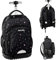 PASO BeUniq Wheelie Bag backpack Black Stars, black