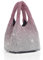BABEYOND Pochette pour femme – Sacs de soirée scintillants à paillettes et strass, sac à main portable pour fête, bal, mariage, Dégradé rose vif