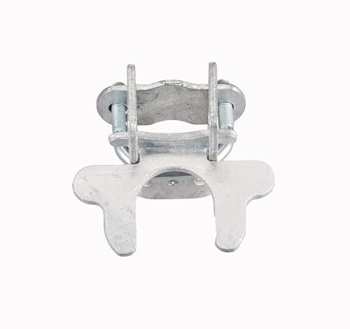 Dailydanny Kennel Gate Latch 1-3/8, Chain Link Fence Gate Butterfly Latch for Dog Kennels and Kennel Panels (1 Pcs)