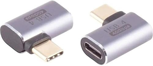 SHIVERPEAKS USB-C Adapter, 4.0, 90° Winkel Links/Rechts, HZ Marke