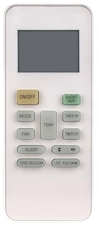 AULCMEET RG52A2-BGEF RG52A2/BG(C) EF Neue Ersatz-Universal Fernbedienung Kompatibel mit fit for Midea LCD AC Klimaanlagen-Fernbedienung RG52A8/BGEF RG52A9 RG52A9/BGEF