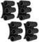 Rkbcjqa 4pcs Impact Driver Bit Holder, Bit Holder for Drill,for Construction and DIY Projects with Most Drills and Drivers