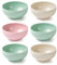 Acan Tradineur - Pack de 6 Cuencos Modelo Stilo - Capacidad 400 ML - Fabricado en Plástico -Ideal Tanto para la hostelería como el hogar - Ø 12 x 5,5 cm - Color Aleatorio