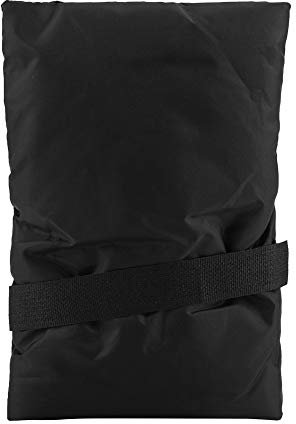 Sunicon Wasserhahn-Handschuh, Anti-Frost-Wasserhahn-Abdeckung, Winter-Wasser-Schutzhülle, Outdoor, 210D Oxford-Stoff, Schwarz, Grau, Blau, 1 x Handschuh-Wasserhahn (Black)