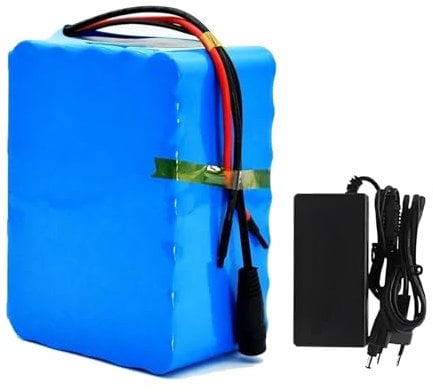 Batterie de vélo pliable 24 V 38 Ah Batterie au lithium intégrée pour vélo électrique Batteries Li-ion de remplacement pour vélo électrique avec chargeur XT60+DC