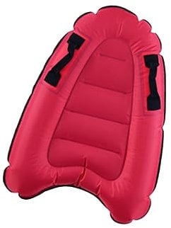 Yardwe Aufblasbares Schwimmruder aus PVC und Oxfordstoff Faltbare Schwimmende Lounge für Strandurlaub und Poolspaß Leicht und Sicher für Erwachsene und Kinder