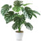 INSANYJ Monstera Kunstpflanzen Groß, 75cm Hoch 18 Zweige Kunstpflanze Splitphilo im Topf Künstliche Pflanzen Plastik Pflanze Deko Modern Wohnzimmer Balkon Schlafzimmer Zimmer Hochzeit Party