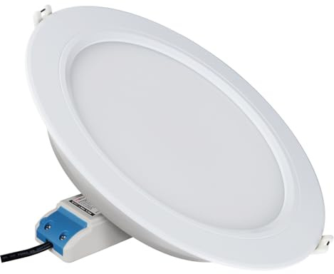 LGIDTECH FUT066ZR Miboxer Zigbee 3.0 + 2.4G RGB + CCT 12W LED-Downlight 1100lm, Loch 15,2 cm, kompatibel mit Philips Hue Amazon Echo Plus (2. Generation) und anderen Zigbee 3.0 Gateway