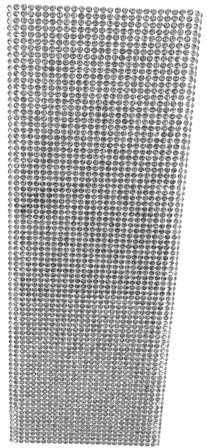 JEWEDECO Mic Rhinestone Sleeve Silver, Microphone Handle Protector Glitter Cover, Decorative Microphone Sleeve for Singers and Hosts, Wired Mic Accessory for Bar and Stage Use